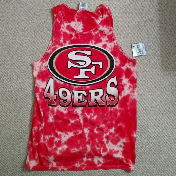 NFL Other - NWT San Francisco 49ers tie dye tank top